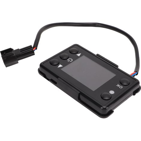 Ensemble de commande à distance avec écran LCD et interrupteur pour chauffage de stationnement diesel (voitures, camions, véhicules, navires) (1/5)