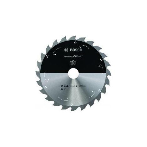 Bosch 216mm X 30mm X 24T 1.7/1.2MM Circular Saw Blade