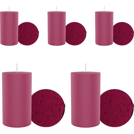 Tinte especial para velas ROSA BERRY 10 g