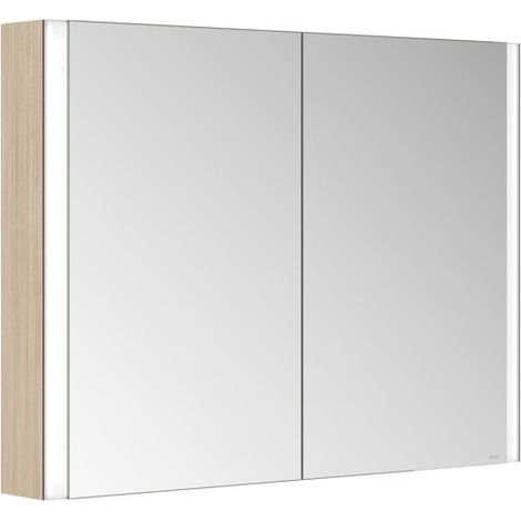 KEUCO SOMARIS Spiegelschrank Wandvorbau 2-türig, 1000mm, (1/5)