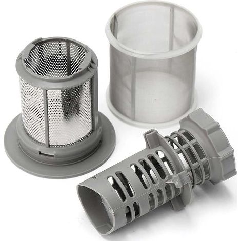 Filtre Lave-Vaisselle Bosch – Métallique + Tamis Fin, pour Balay, Siemens, Neff (1/5)