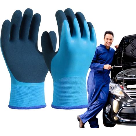 der Hand bei kaltem Wetter sturdy grippy Handschuhe
