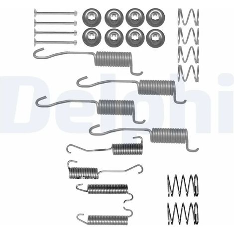 Kit d'accessoires, mâchoire de frein Delphi Technologies LY1260 IVECO 1903489