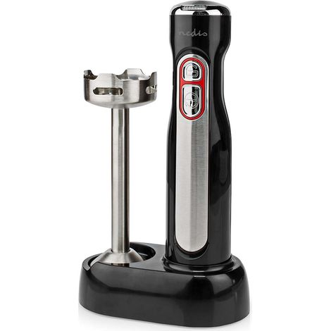 Nedis KAHB600BK mixeur plongeant sans fil argent noir (1/5)