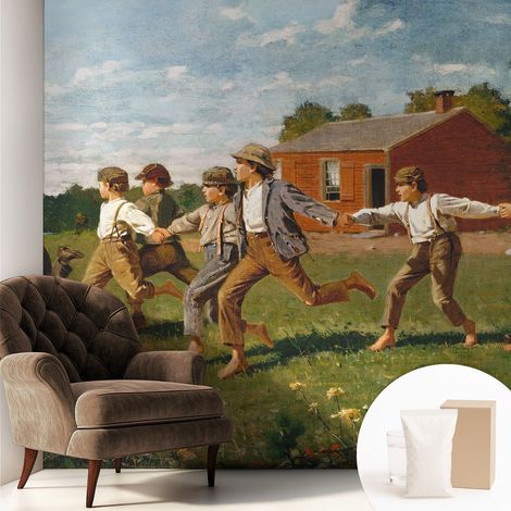 Carta Da Parati Con Design Moderno - Per Rinnovamento Rapido - Non-Woven - Per Interni Moderni Divertimento gioioso 250x250 cm (1/5)