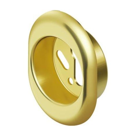 BOCCHETTA ANTISTRAPPO DEFENDER MRM500 DISEC  OTTONE LUCIDO I.MM 38/31 D.MM 50 H.MM 20