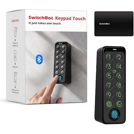 SWITCHBOT KEYPAD TOUCH BLACK W2500020 (1/2)