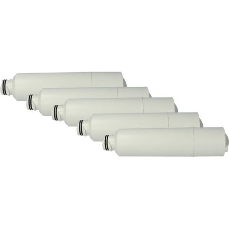 vhbw 5x filtro de agua, cartucho de filtro reemplaza Samsung DA97-08006A, DA97-08006B, DA29-00020A, DA29-00020BF, DA29-00020BM para frigoríficos