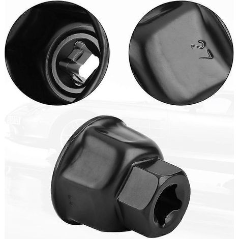 27 mm 3/8" Ölfilterschlüssel-Schraubenschlüssel-Steckschlüssel-Antriebswerkzeug zum Entfernen der Kappe für Mercedes-Benz