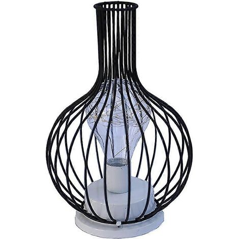 Lampe LED 0,5 W en forme de verre à vin rouge, lampe de table en fer forgé, décoration moderne pour la maison (1/5)