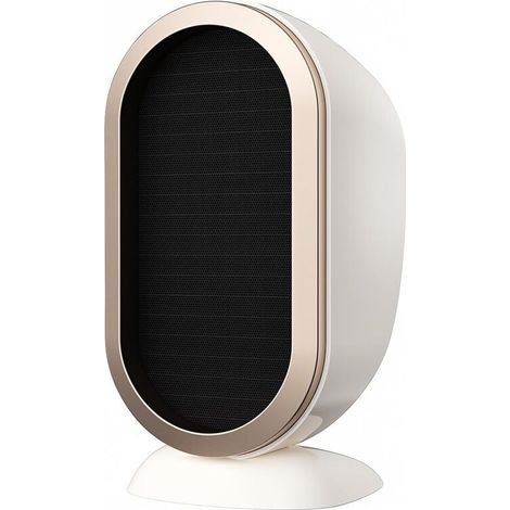 Chauffage Appoint 1200W Portable Céramique PTC Télécommande Thermostat Oscillation 50° 2 Modes Chambre Blanc (1/4)