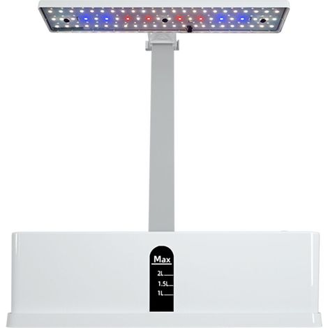 Sistema de calefacción hidroeléctrica inteligente. Kit para jardín interior. 9 ciclos de temporizador automático con luz calefactora LED de 15 W ajustable en caudal de agua elevado (1/5)