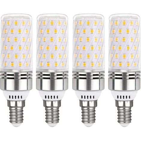 Ampoule E14 LED 12W BlaFroid 6000K, 1450LM, Équivalent Halogène E14 100W, 360° Lumiere, AC 220V, Ampoule E14 LED pour Éclairage Intérieur, non-dimmable, lot de 4