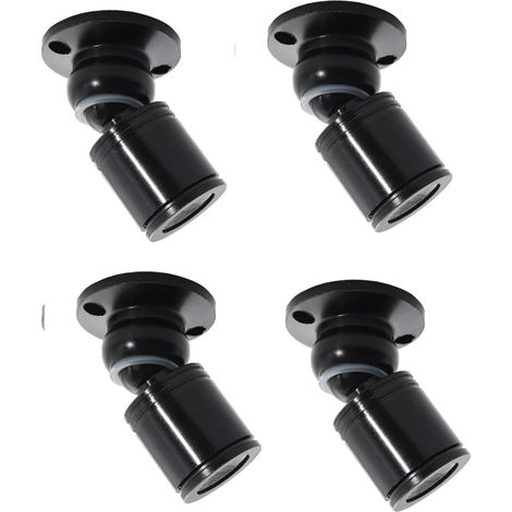 Lot de 4 mini spots de plafond orientables à LED diamètre Ø 2 cm blanc chaud avec transformateur (1/5)