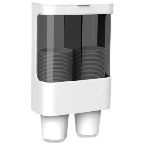 BUNTHAUS Distributeur de gobelets jetables à Fixation Murale - Distributeur de gobelets en Papier ou en Plastique(S-2) (1/5)