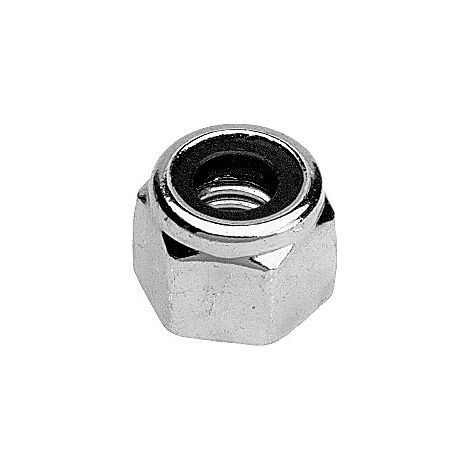 Ecrou frein M16 Haut 18 Classe 8 Acier zingué - 1 pièce