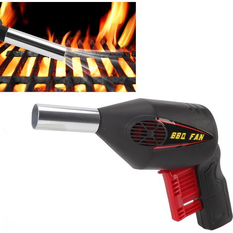 Ventilateur portable pour barbecue, outil de barbecue, souffleur à charbon de bois, ventilateur portatif pour barbecue (1/5)