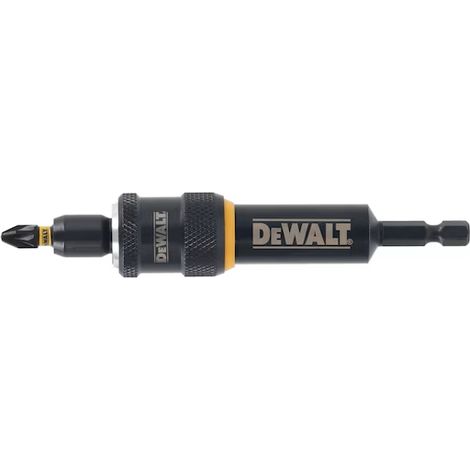 Dewalt – Porte-embout HEX 1/4'' – DT70787QZ – Pour visser dans espaces confinés – Prise solide et sécurisée – Accessoire professionnel