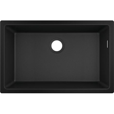 S510-U660 GS Evier à encastrer sous plan 660 noir graphite