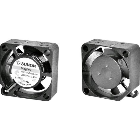 Sunon MF25101V11000UA99 Ventilateur axial 12 V/DC 6.45 m³/h (L x l x H) 25 x 25 x 10 mm