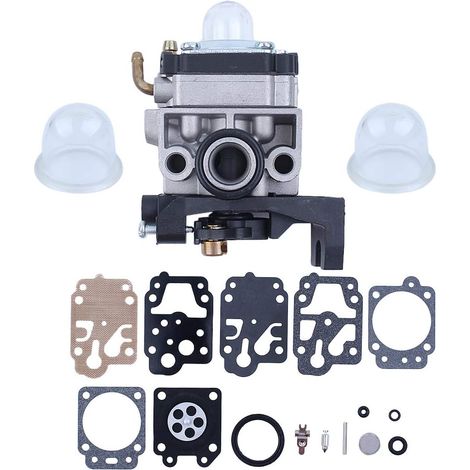 Kit de révision du carburateur, membrane et ampoule d'amorçage pour Honda GX35 HHB25 HHT35 HHH25 HHT25S Taille-haies à essence 4 temps (1/5)