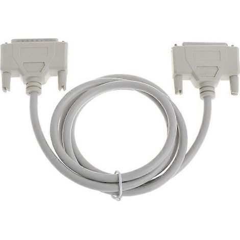 DB25-Stecker auf Buchse Parallelverlängerungskabel, 25-poliger LPT-Anschluss für Drucker/Computer, 1,5 m