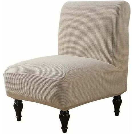 Housse de Chaise 1 Place sans accoudoirs Housse de Fauteuil Extensible Housse de Protection de Fauteuil Housse de Chaise sans accoudoirs Stretch