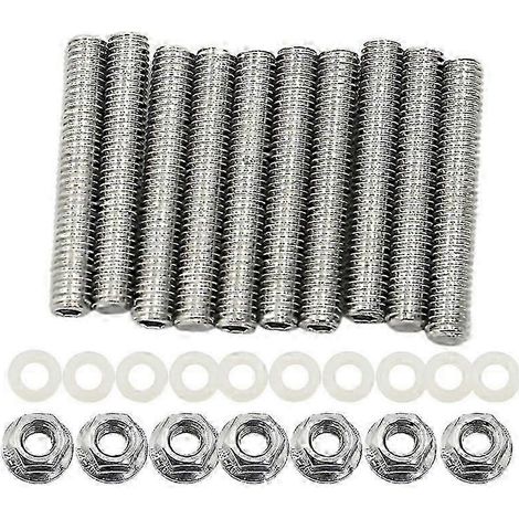 Pièces de transmission pour collecteur d'admission haute performance 1320 : kit de goujons et boulons allongés pour moteurs Honda Acura BDHF GSR Si Series (1/4)