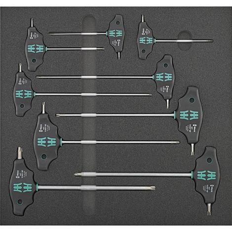 WERA Werkzeugmodul 2/3 9-tlg T-Griff TORX