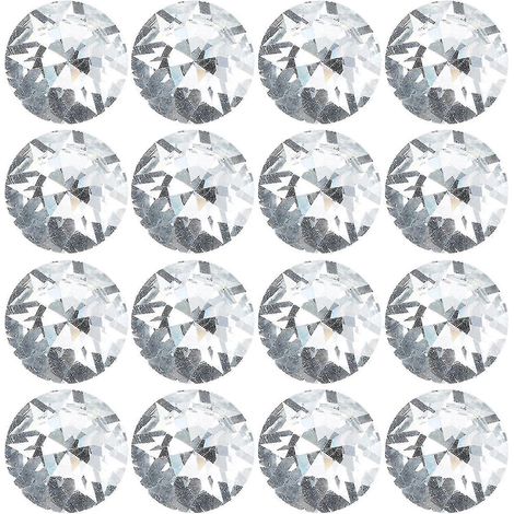 50 boutons décoratifs en cristal pour la confection de canapés, lits et têtes de lit. (1/2)