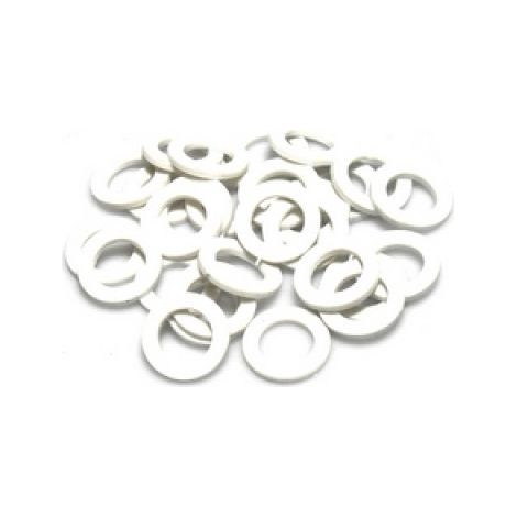 GUARNIZIONE PER SANITARI "PLATINUM" BIANCA MM2 1" 1/4 (Pz.100)