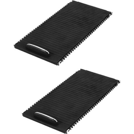 Lot de 2 stores enrouleurs pour console centrale intérieure de voiture, compatibles avec les modèles Classe C W204 S204 et Classe E W212 S212 (A20468076079051) (1/4)