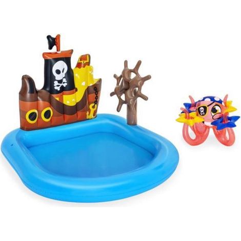 BESTWAY Juego de agua barco remolcador 140x130x104cm