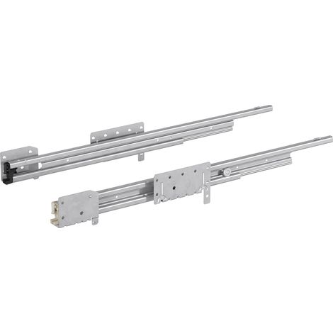 Hettich Stahlschubkasten-Auszugsführ. Vollauszug Quadro Duplex 25 41085 (1/2)