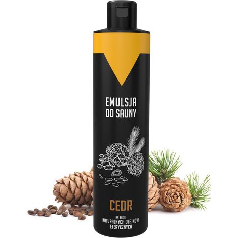 Zedernholz-Saunaemulsion – 250 ml