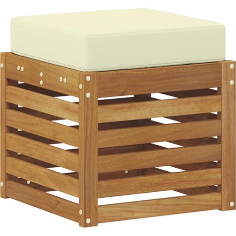 Maison Exclusive - Outdoor Hocker Bank Massivholz Akazie Natur