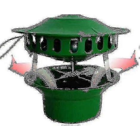 Ventilateur de cheminée électrique pour barbecue, abri de jardin, cheminée, poêle à bois - 80 W (1/5)