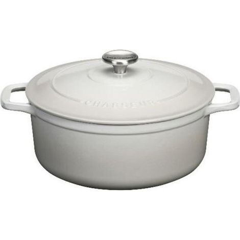 Chasseur - Cocotte ronde Le Chasseur 20 cm Macadamia (1/2)