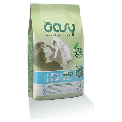 OASY Puppy & Junior Medium 3Kg
