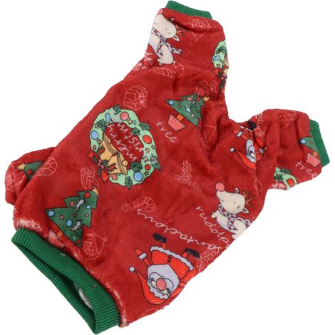 Costume de Noël pour animaux de compagnie - Doux, flexible, respirant, joli et amusant - Vêtements originaux pour chiens et chats (1/5)