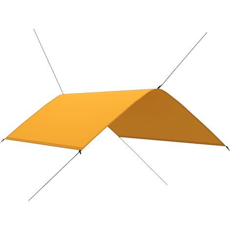 Maison Exclusive - Telone per Esterni 3x2 m Giallo (1/5)