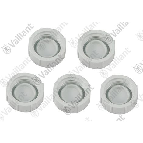 VAILLANT Cappuccio, (x5) Collegamento a 80 PP (rigido) 60/100 u.w. Vaillant-Nr. , 147392