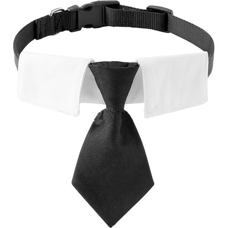 Collier smoking pour chien ou chat, nœud papillon de mariage pour chat, collier smoking pour chiot (anniversaire, Pâques, Saint-Valentin) (1/5)