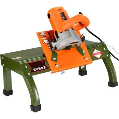 Petite Machine Portable de bureau de haute précision 45 degrés multifonction sans poussière coupe l'eau biseautage de carreaux de céramique biseautage(01) (1/5)