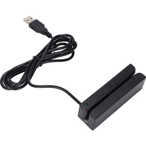 Plug-and-Play-USB-Kreditkartenleser, bidirektionale Lesbarkeit, kompatibel mit einer Vielzahl von Anwendungen, Kartenleser zur Authentifizierung an Bank-Verkaufsstellen. (1/5)