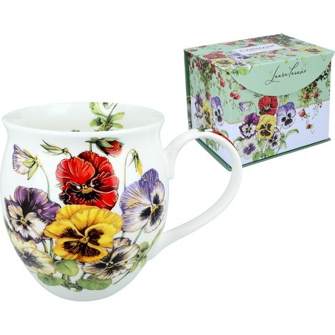 Carmani, orinal de porcelana de 450 ml - Laura Lozano/Pansies (1/4)