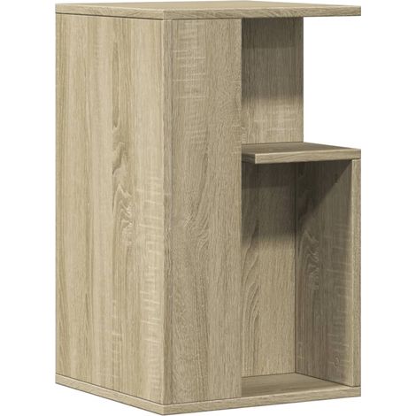 Side Table Sonoma Oak 35x35x60 cm Engineered Wood vidaXL