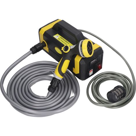 Pompe à eau électrique à batterie lithium, pompe de transfert, pompe agricole auto-amorçante, hauteur de refoulement 50-100 mètres, prise UE 100-240 V (1/5)