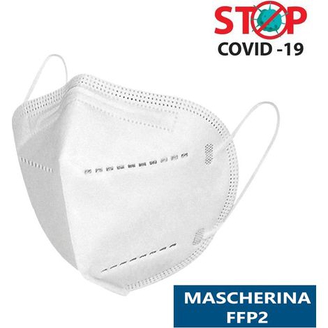 MASCHERINA SEMI FILTRANTE FFP2 BIANCA (1/3)