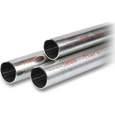 Tubo sanha therm d22x1.5 acero galvanizado 3 m